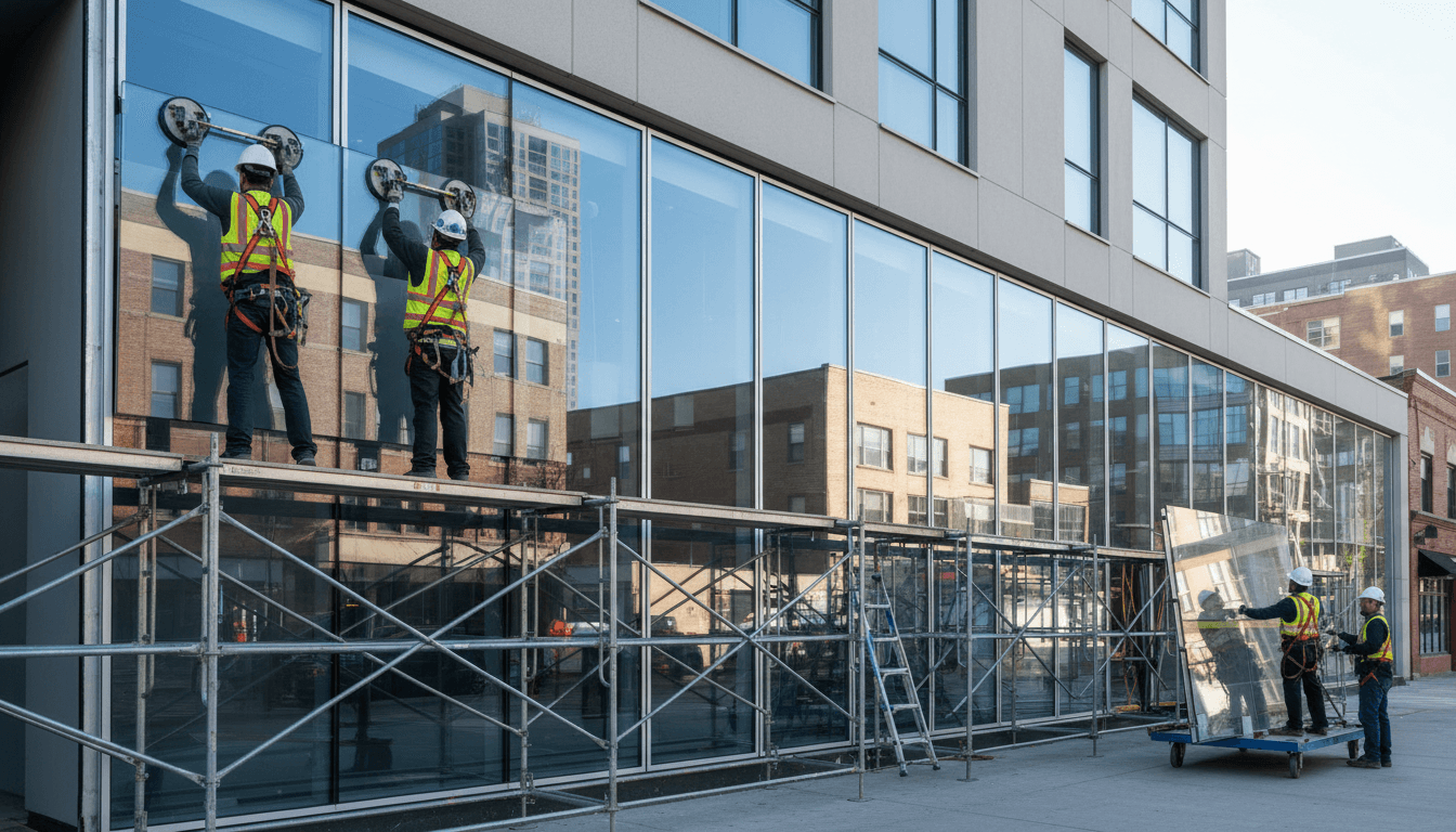 Commercial premises fully secured with boarding